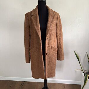Marc New York Women's 8 Bouclé Coat Camel